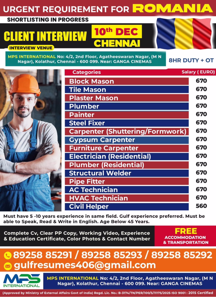 Job Vacancies Romania